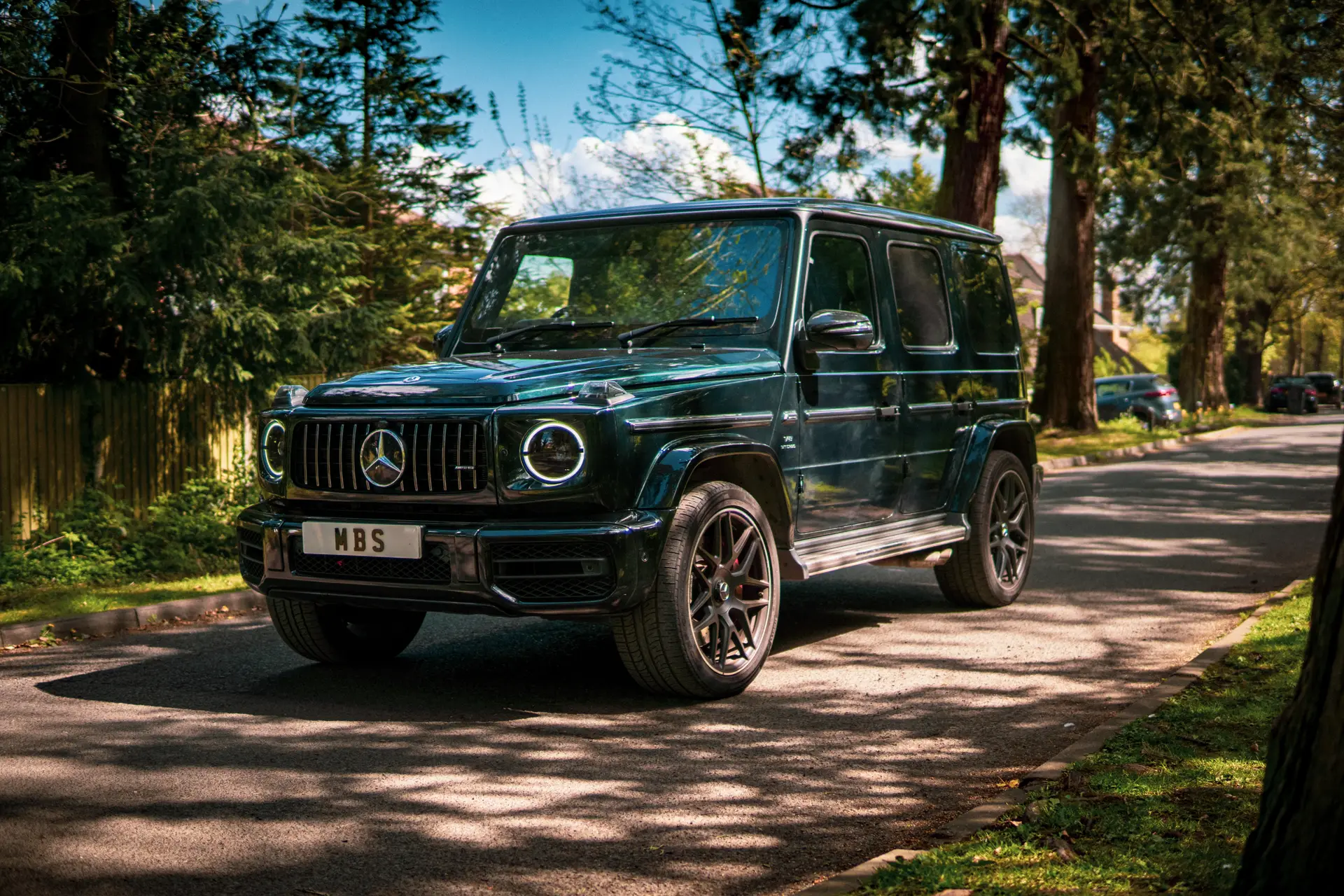 Mercedes G63 – British Racing Green 2 DSC06399